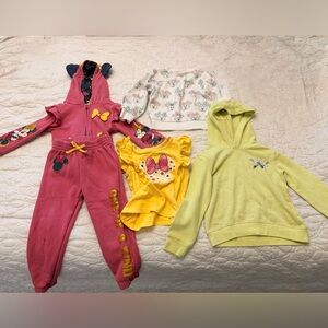 Minnie Mouse Colorful Kids Clothing Set